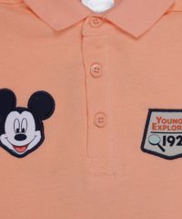 Conjunto-de-Polo-Mickey---Bermuda-Coral-8015582-Coral_3