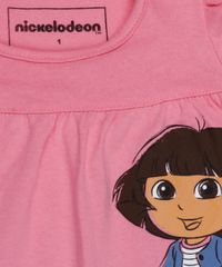 Conjunto-de-Blusa---Short-Dora-a-Aventureira-Rosa-8154276-Rosa_3