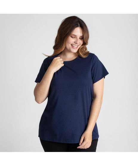 Tech T-Shirt Modal Plus Size Feminina - Branco – Basicamente