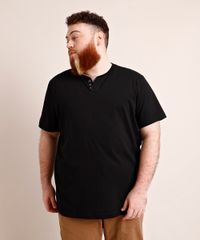 Camiseta-Masculina-Plus-Size-Basica-Manga-Curta-Gola-Portuguesa-Preta-1-9960519-Preto_1_1