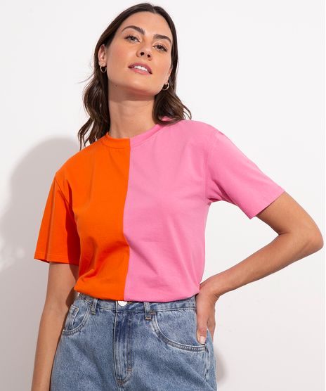 t-shirt-de-algodao-bicolor-manga-curta-decote-redondo-mindset-pink-1018314-Pink_1