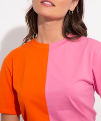 t-shirt-de-algodao-bicolor-manga-curta-decote-redondo-mindset-pink-1018314-Pink_4