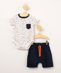 conjunto-infantil-de-body-manga-curta-estampado-dinossauros---bermuda-de-moletom-off-white-1007305-Off_White_1