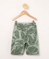 bermuda-infantil-de-sarja-estampada-folhagens-com-cordao-verde-claro-1010120-Verde_Claro_2