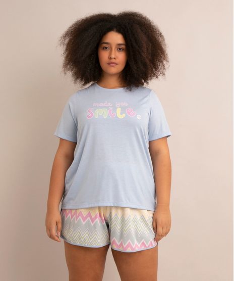 pijama-manga-curta-plus-size--made-you-smile--estampado-geometrico-azul-claro-9997789-Azul_Claro_1