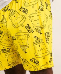 pijama-plus-size-manga-curta-bob-esponja--time-to-relax--cinza-mescla-claro-1012044-Cinza_Mescla_Claro_4