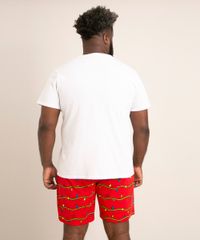 pijama-plus-size-manga-curta-de-algodao-homer-simpson-natal-branco-1012043-Branco_2