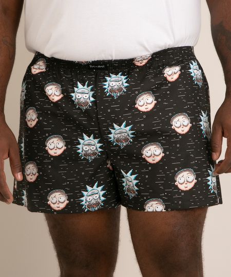 samba-cancao-plus-size-de-algodao-rick-and-morty-preta-1014956-Preto_1 samba-cancao-plus-size-de-algodao-rick-and-morty-preta-1014956-Preto_1