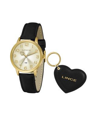 kit-de-relogio-analogico-lince--feminino---chaveiro-dourado-1018004-Dourado_1