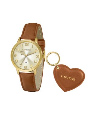 kit-de-relogio-analogico-lince--feminino---chaveiro-dourado-1018009-Dourado_1