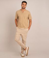 camiseta-basica-manga-curta-gola-portuguesa-kaki-9993571-Kaki_3