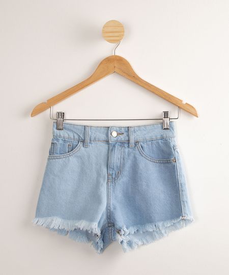 Short-Juvenil-Jeans-com-Barra-Desfiada-Azul-Claro-1001186-Azul_Claro_1