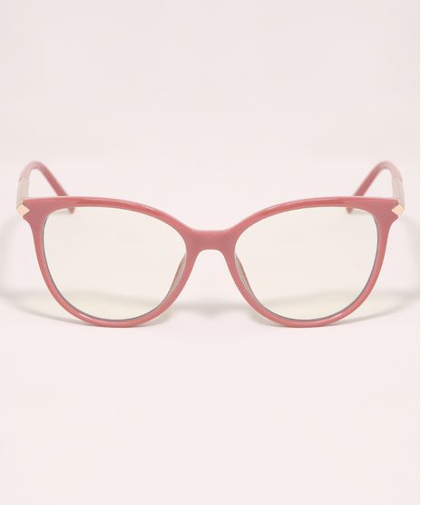 Oculos-com-Lente-Anti-Luz-Feminino-Redonda-Yessica-Rose-9994237-Rose_1