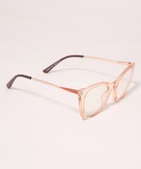 Oculos-com-Lente-Anti-Luz-Feminino-Redondo-Yessica-Nude-9994239-Nude_3