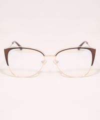 Armacao-Para-Oculos-de-Grau-Clip-On-Feminina-Gatinho-Yessica-Dourado-9994384-Dourado_1