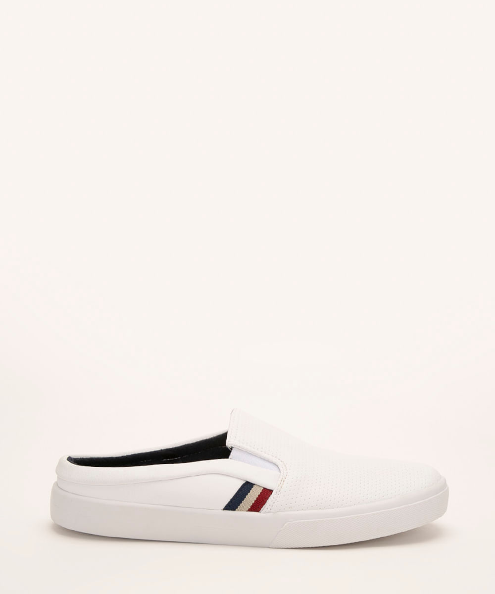 tênis mule slip on oneself off white