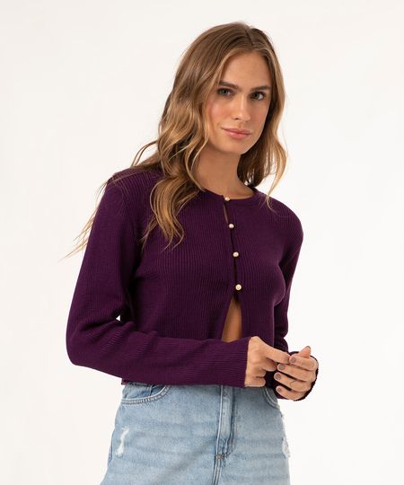 cardigan-de-trico-botoes-perola-roxa-1024682-Roxo_1