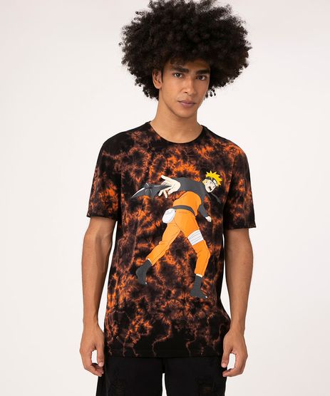 camiseta tie dye naruto