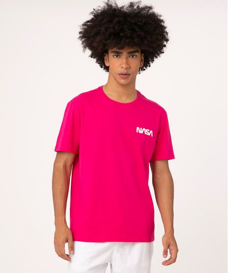camiseta-de-algodao-manga-curta-nasa-rosa-neon-1023853-Rosa_Neon_1
