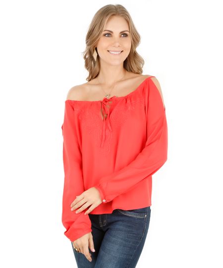 Bata-Open-Shoulder-com-Bordado-Coral-8067543-Coral_1