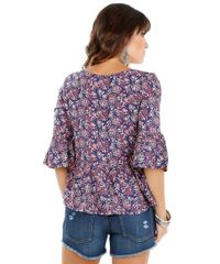 Blusa-Floral-com-Recortes-Azul-Marinho-8189624-Azul_Marinho_2
