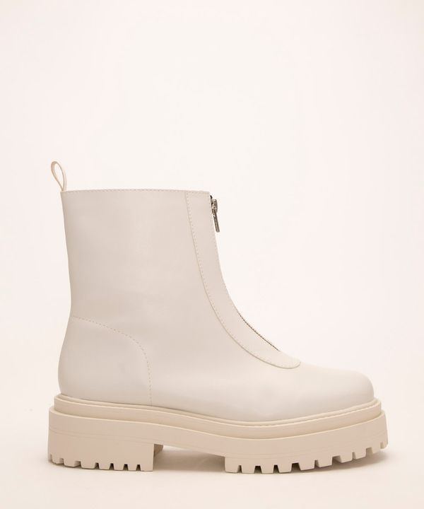 coturno cano médio com zíper oneself off white 37