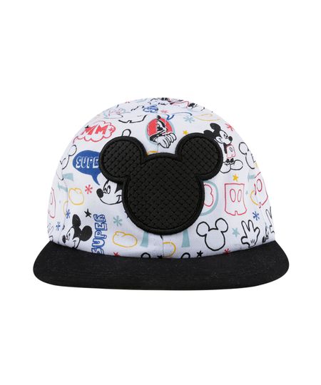 Bone-Estampado-Mickey-Branco-8204746-Branco_1 Bone-Estampado-Mickey-Branco-8204746-Branco_1