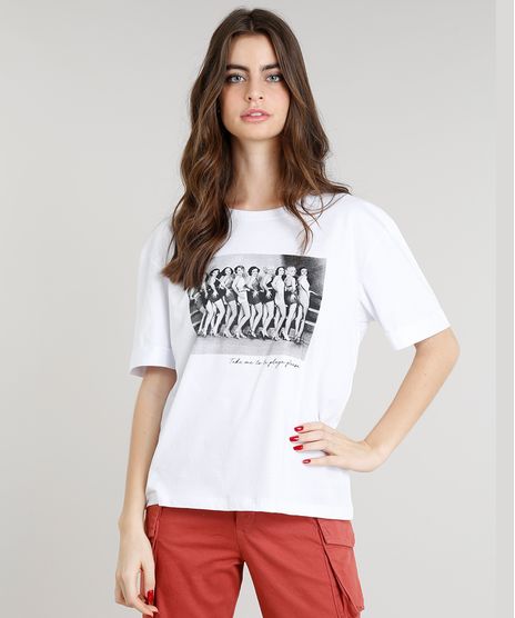T-shirt-Feminina-Manga-Curta-com-Estampa--Take-Me-To-La-Playa-Please-----Branca-9374627-Branco_1