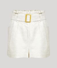 Short-Feminino-Clochard-em-Linho-com-Cinto-Bege-Claro-9302878-Bege_Claro_3