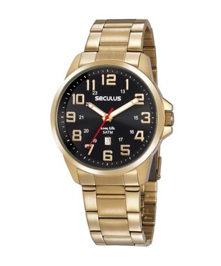 Kit-de-Relogio-masculino-seculus-analogico---canivete-dourado-1025793-Dourado_1