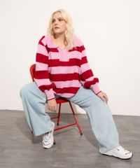 sueter-plus-size-de-trico-listrado-mindset-rosa-claro-1023512-Rosa_Claro_3 sueter-plus-size-de-trico-listrado-mindset-rosa-claro-1023512-Rosa_Claro_3