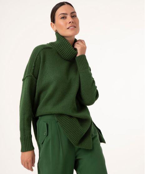 sueter-de-trico-gola-alta-verde-medio-1015820-Verde_Medio_1