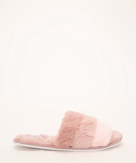 pantufa-chinelo-pelucia-faixa-rosa-1005861-Rosa_1