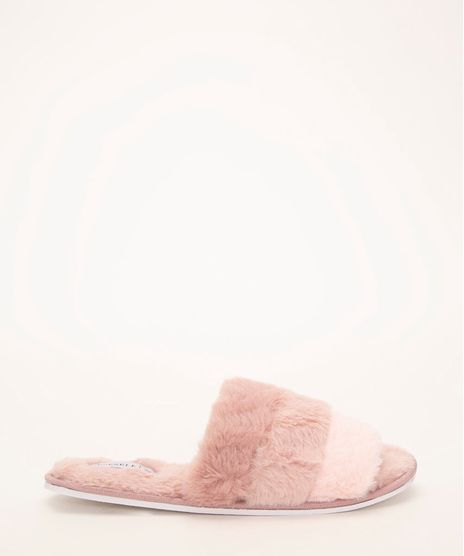 pantufa-chinelo-pelucia-faixa-rosa-1005861-Rosa_1
