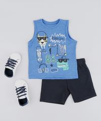 Conjunto-Infantil-de-Regata-Estampada-Azul---Bermuda-em-Moletom-Preta-9294956-Preto_3