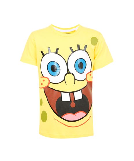 Camiseta---Mascara-Bob-Esponja-Amarela-8156219-Amarelo_1