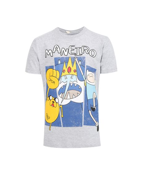 Camiseta-com-Estampa-Hora-de-Aventura-Cinza-8203806-Cinza_1