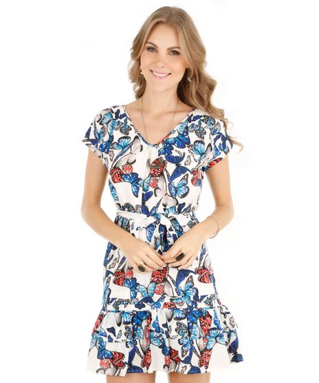 Vestido-Estampado-de-Borboletas-com-Babados-Off-White-8070712-Off_White_1
