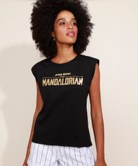 Regata-Muscle-Tee-Feminina-Mandalorian-Metalizada-com-Ombreira-Decote-Redondo-Preta-9971422-Preto_6