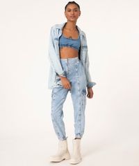 Calca-Baggy-Cargo-Jogger-Jeans-Marmorizada-com-Ziper-Cintura-Super-Alta-Azul-Claro-9989923-Azul_Claro_1