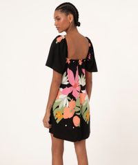 vestido-curto-floral-manga-curta-ampla-preto-9984543-Preto_2