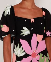 vestido-curto-floral-manga-curta-ampla-preto-9984543-Preto_5