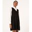 Vestido-de-Suede-com-Bolso-Curto-Alca-Larga-Decote-V-Preto-9982614-Preto_1