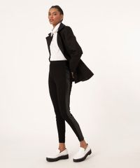 Calca-Legging-Feminina-com-Faixa-Lateral-em-Suede-Preta-9851984-Preto_1