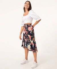 Saia-Feminina-Midi-Mullet-Estampada-Floral-com-Babado-Azul-Marinho-9945789-Azul_Marinho_1