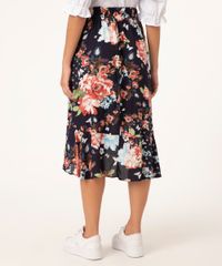 Saia-Feminina-Midi-Mullet-Estampada-Floral-com-Babado-Azul-Marinho-9945789-Azul_Marinho_3