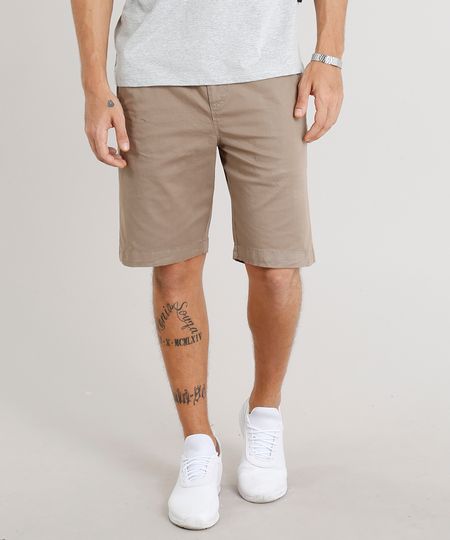 Bermuda-Masculina-com-Cordao-e-Bolsos-Kaki-9307691-Kaki_1 Bermuda-Masculina-com-Cordao-e-Bolsos-Kaki-9307691-Kaki_1