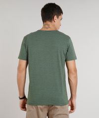 Camiseta-Masculina-Basica-Listrada-Manga-Curta-Gola-Careca--Verde-Escuro-8551673-Verde_Escuro_2