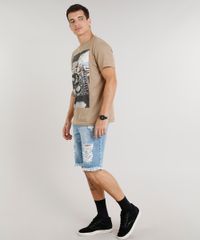 Camiseta-Masculina--Busy-Tonight--Manga-Curta-Gola-Careca-Marrom-9302120-Marrom_3