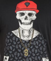 Camiseta-com-Estampa-de-Esqueleto-Preta-8171755-Preto_4